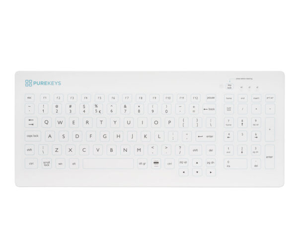 Clavier compact désinfectable - FRANCAIS