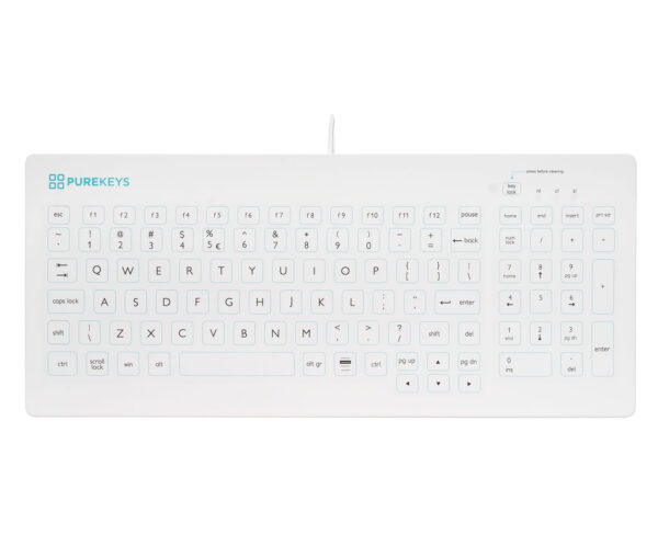 Clavier compact désinfectable - FRANCAIS