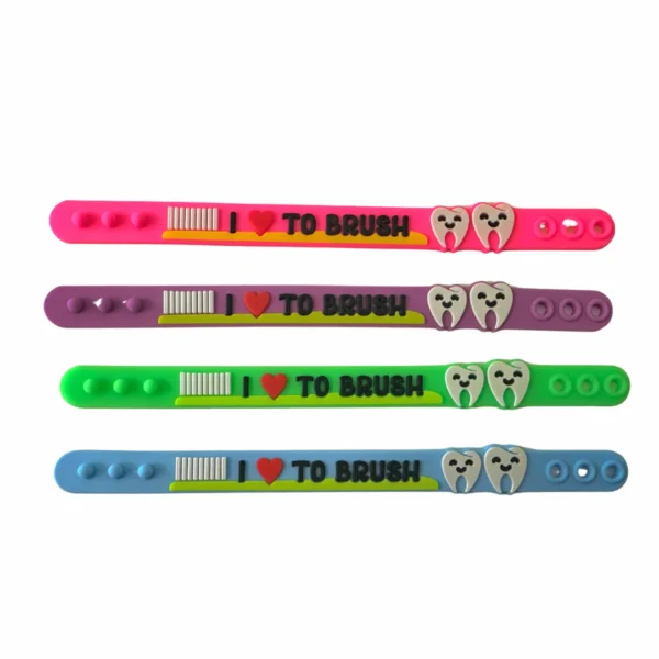 Bracelets 'i love to brush' (x25)