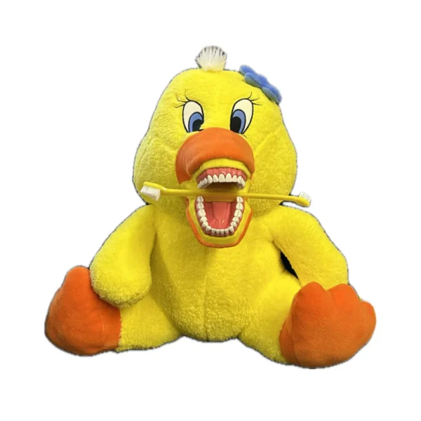 Canari jaune en peluche 65cm x 40cm