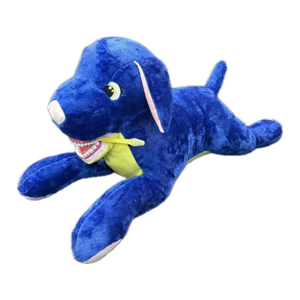 Chien en peluche 90cm x 40cm