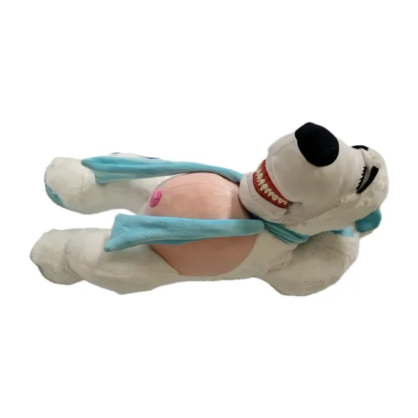 Ours endormi en peluche 165cm x 60cm