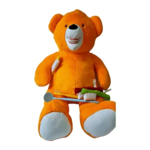 Ours en peluche 155cm x 60cm avec accessoires